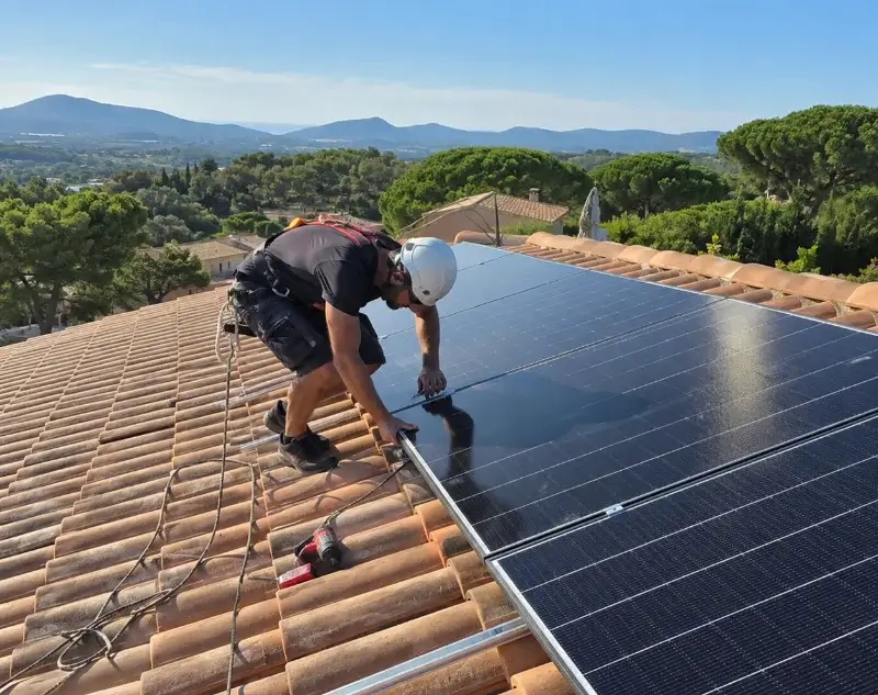Installateur panneaux solaires Puygouzon — pose photovoltaïque sur toiture
