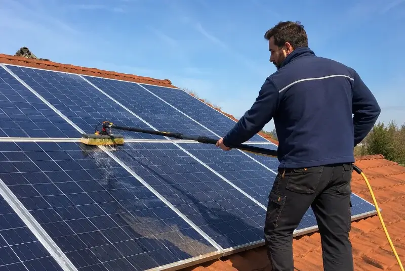 Nettoyage et entretien de panneaux solaires à Puygouzon